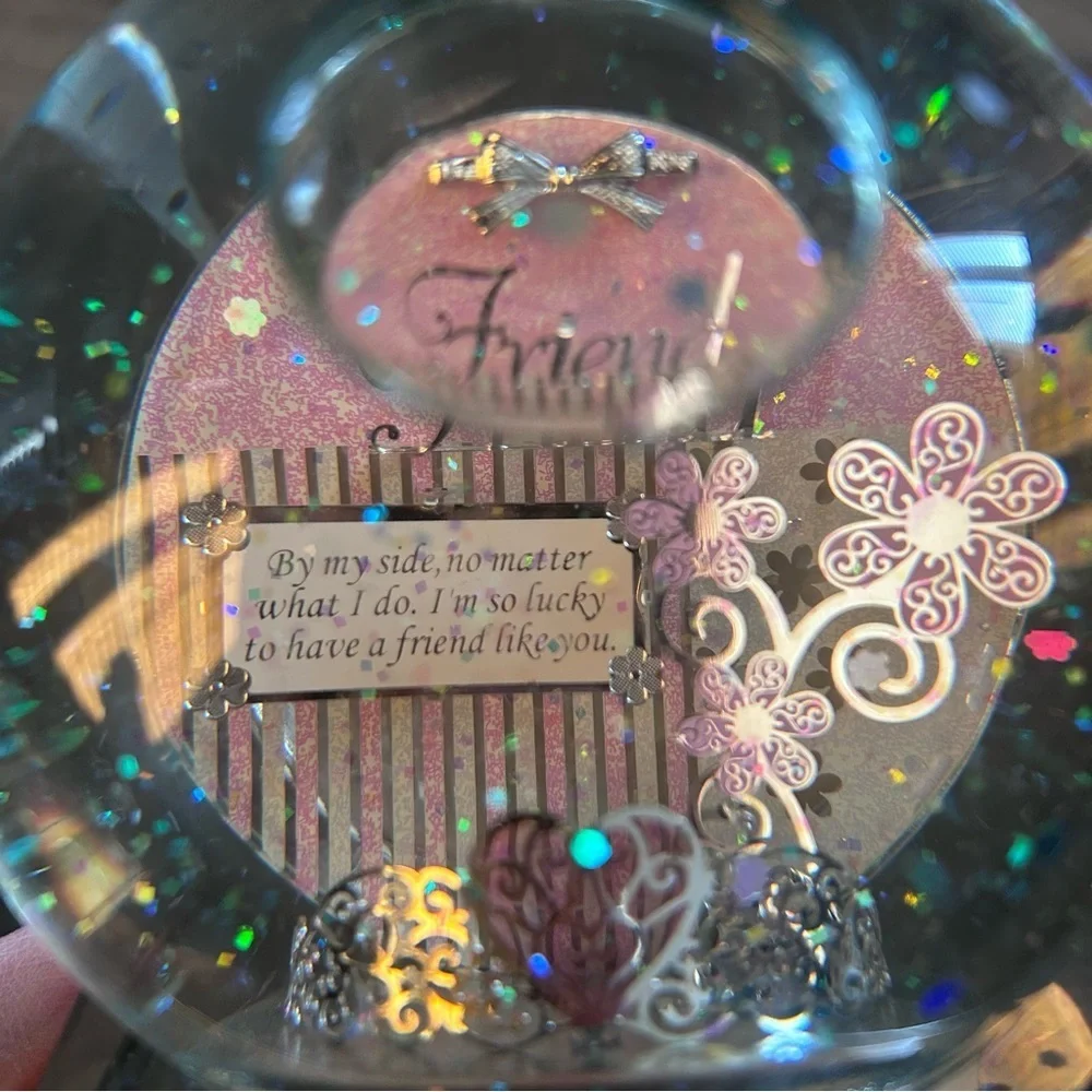 Things Remembered Friend Snow Globe